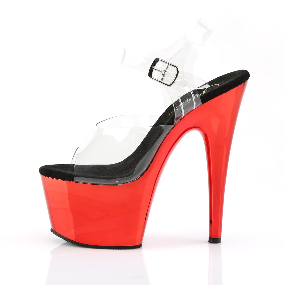 ADORE-708 7" Heel, 2 3/4" PF Ankle Strap Sandal