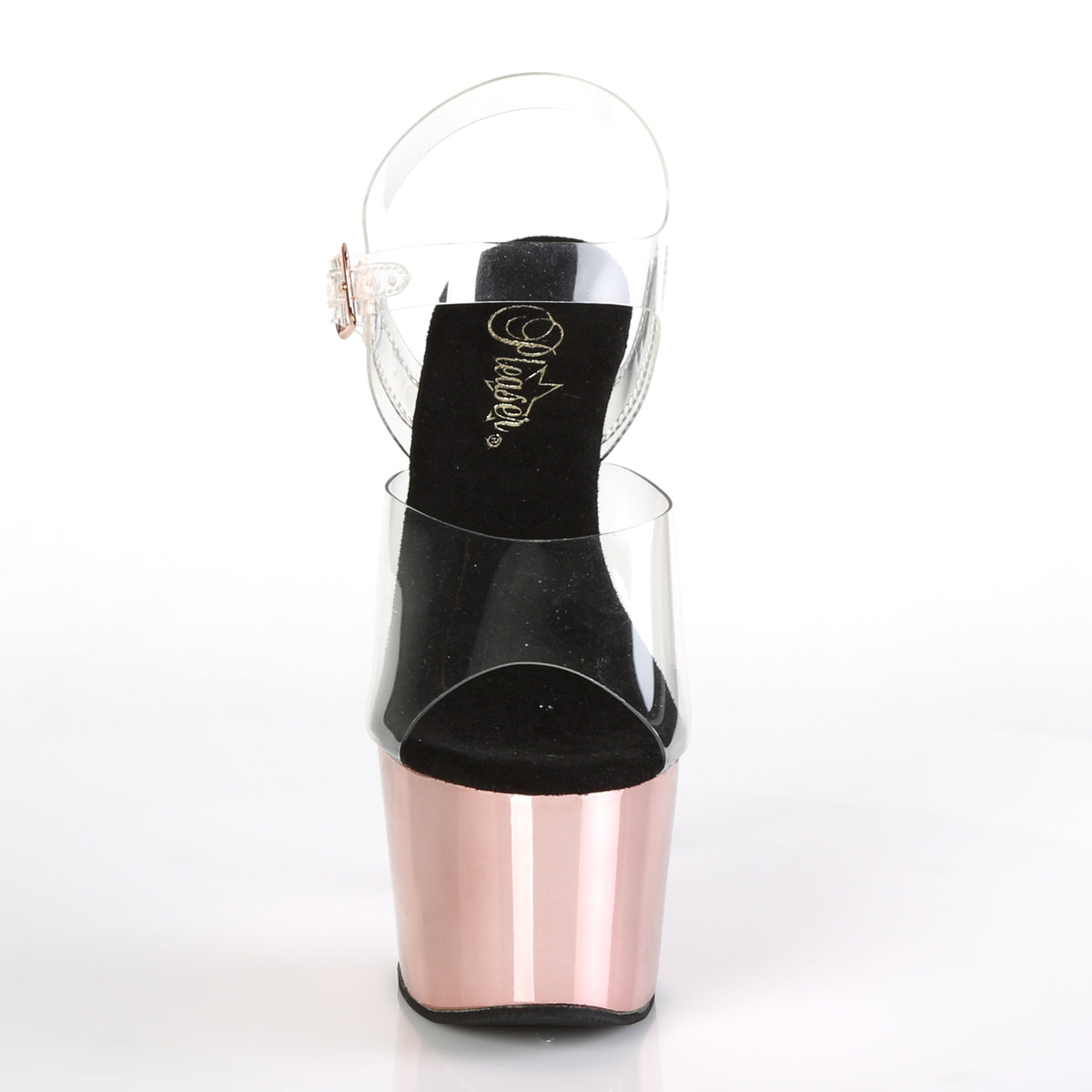 ADORE-708 7" Heel, 2 3/4" PF Ankle Strap Sandal