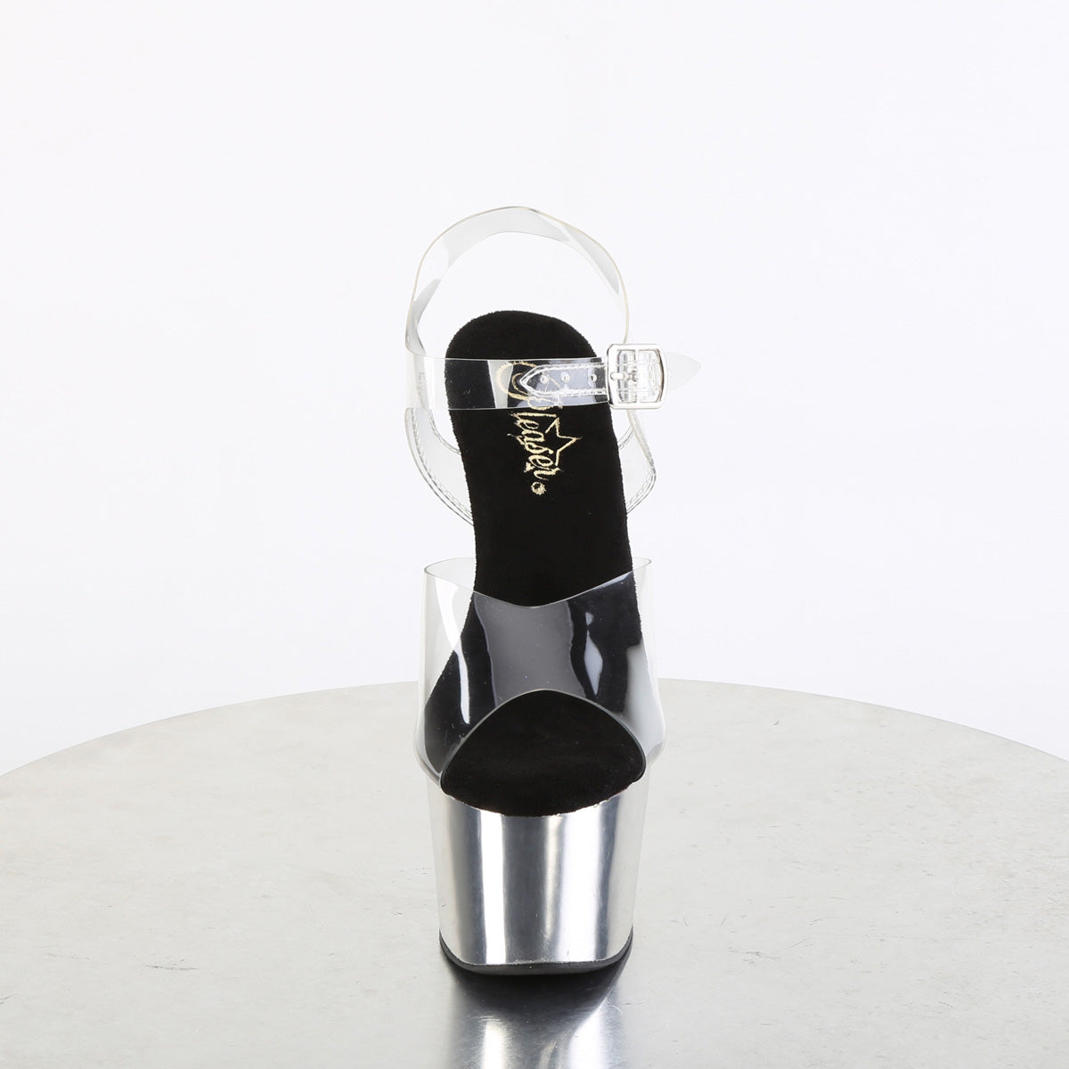 ADORE-708 7" Heel, 2 3/4" PF Ankle Strap Sandal
