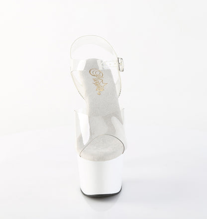 ADORE-708 7" Heel, 2 3/4" PF Ankle Strap Sandal