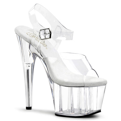 ADORE-708 7" Heel, 2 3/4" PF Ankle Strap Sandal