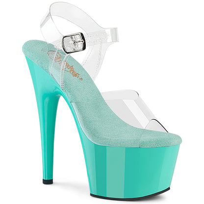 ADORE-708 7" Heel, 2 3/4" PF Ankle Strap Sandal