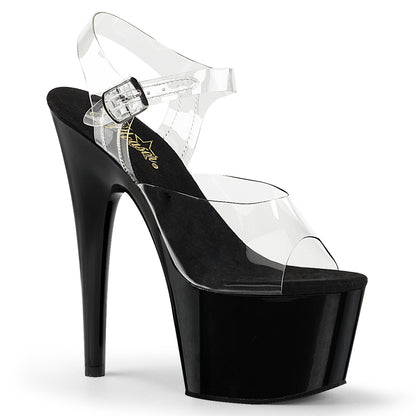 ADORE-708 7" Heel, 2 3/4" PF Ankle Strap Sandal