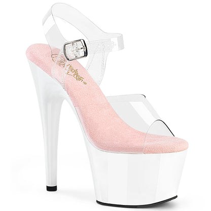 ADORE-708 7" Heel, 2 3/4" PF Ankle Strap Sandal