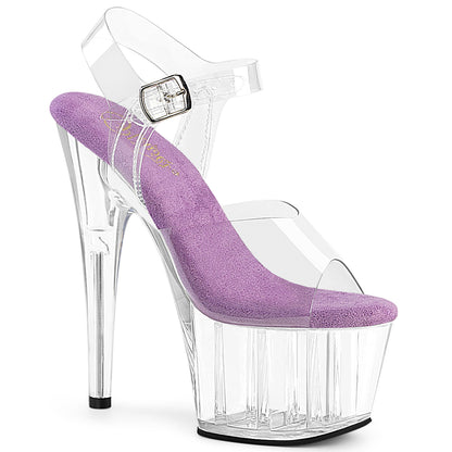 ADORE-708 7" Heel, 2 3/4" PF Ankle Strap Sandal