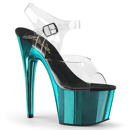 ADORE-708 7" Heel, 2 3/4" PF Ankle Strap Sandal