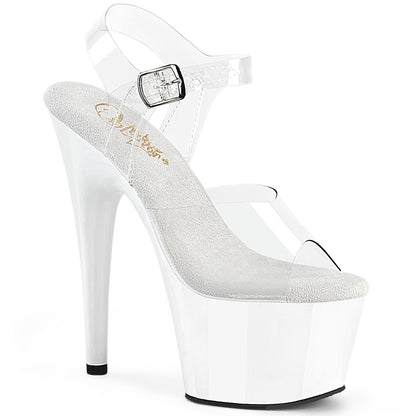 ADORE-708 7" Heel, 2 3/4" PF Ankle Strap Sandal
