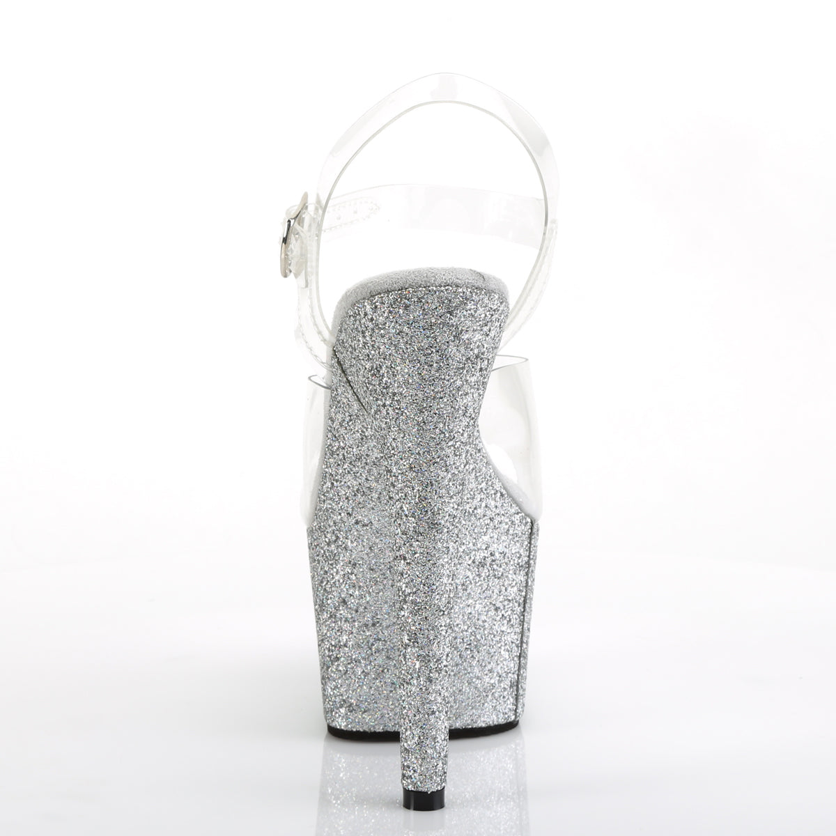 ADORE-708HMG 7" Heel, 2 3/4" PF Ankle Strap Sandal