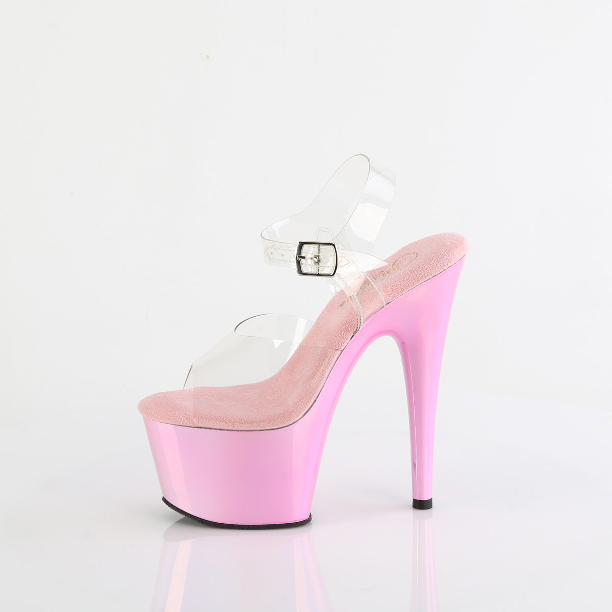 ADORE-708LQ 7" Heel, 2 3/4" PF Ankle Strap Sandal