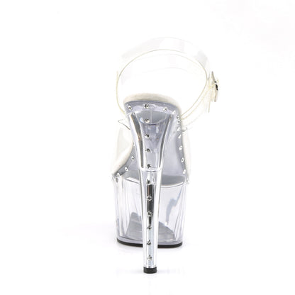 ADORE-708LS 7" Heel, 2 3/4" PF Ankle Strap Sandal w/ RS Line