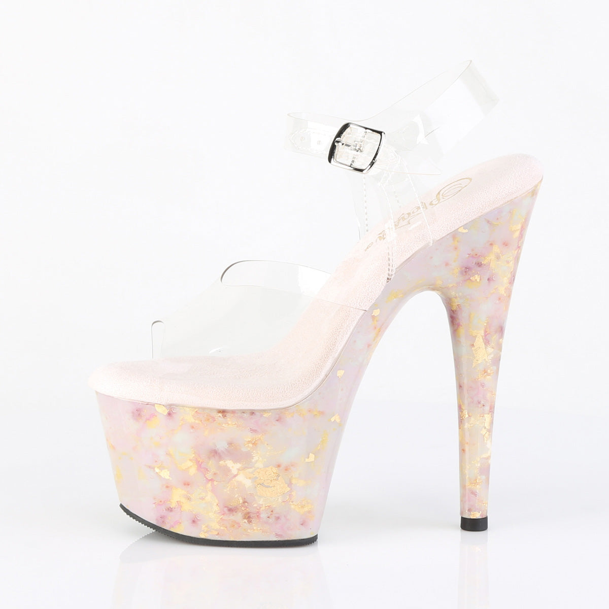 ADORE-708MB 7" Heel, 2 3/4" PF Ankle Strap Sandal