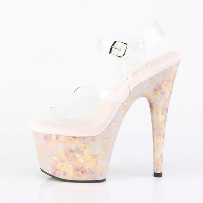 ADORE-708MB 7" Heel, 2 3/4" PF Ankle Strap Sandal