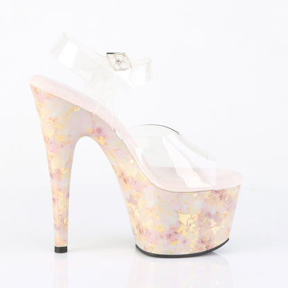 ADORE-708MB 7" Heel, 2 3/4" PF Ankle Strap Sandal