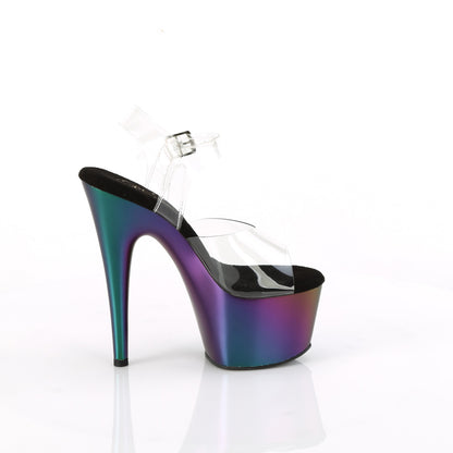 ADORE-708MCH *7" Heel, 2 3/4" PF Ankle Strap Sandal