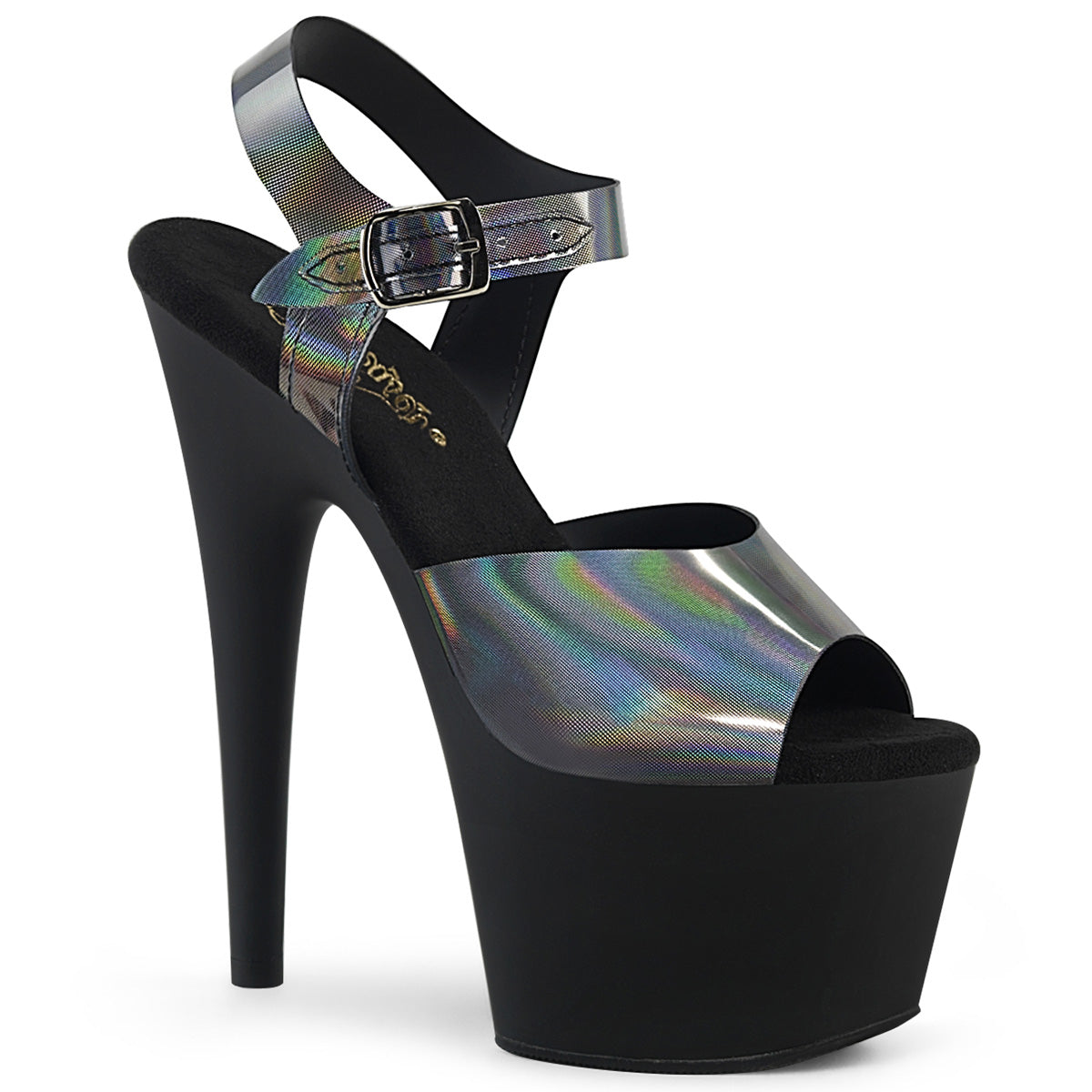 ADORE-708N-DT *7" Heel, 2 3/4" PF Ankle Strap Sandal