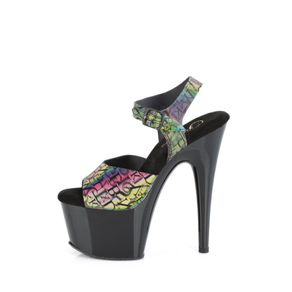 ADORE-708N-LTP *7" Heel, 2 3/4" PF Ankle Strap Sandal