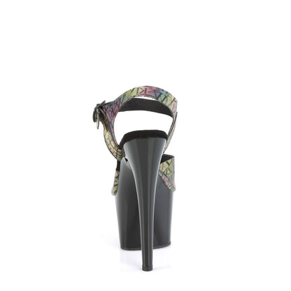 ADORE-708N-LTP *7" Heel, 2 3/4" PF Ankle Strap Sandal