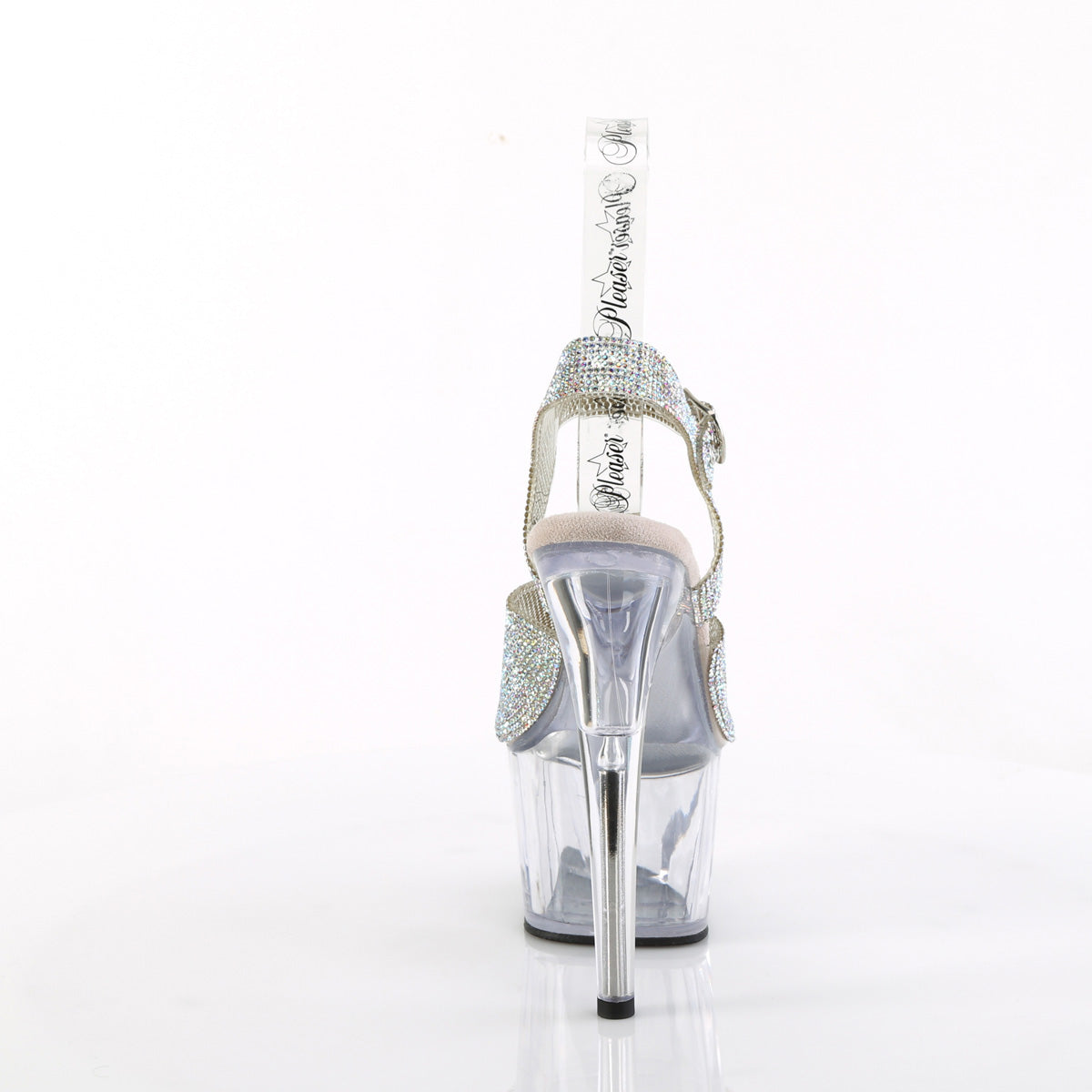 ADORE-708N-RS 7" Heel, 2 3/4" PF RS Embellished Ankle Strap Sandal