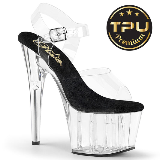 ADORE-708PREM 7" Heel, 2 3/4" PF Ankle Strap Sandal
