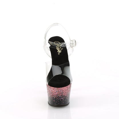 ADORE-708SS *7" Heel, 2 3/4" PF Ankle Strap Sandal