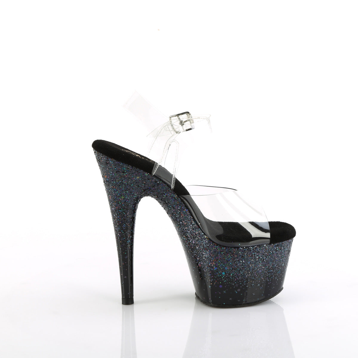 ADORE-708SS 7" Heel, 2 3/4" PF Ankle Strap Sandal
