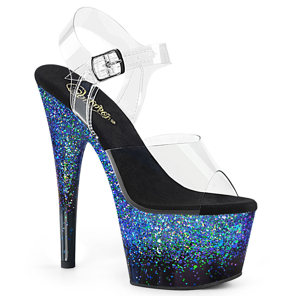 ADORE-708SS *7" Heel, 2 3/4" PF Ankle Strap Sandal