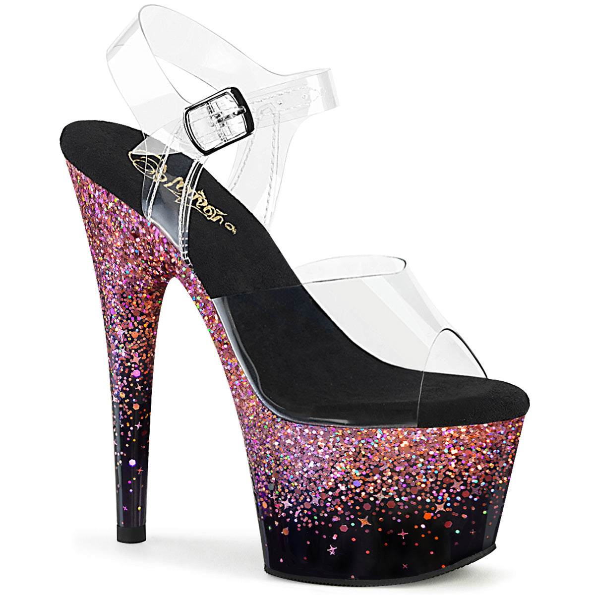 ADORE-708SS *7" Heel, 2 3/4" PF Ankle Strap Sandal