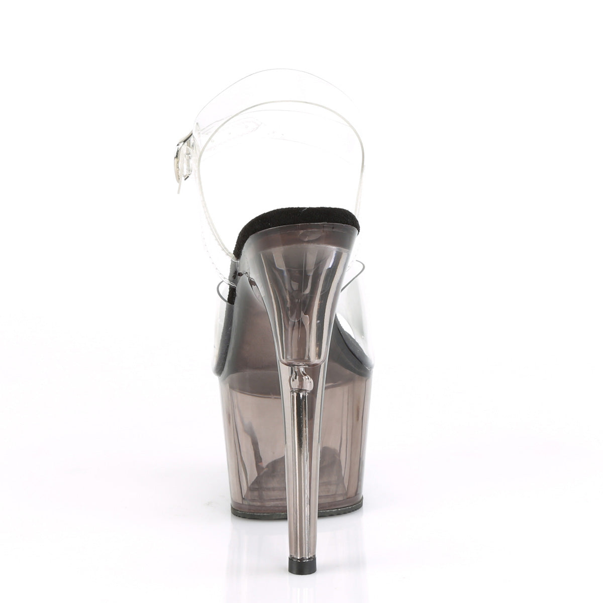 ADORE-708T 7" Heel, 2 3/4" Tinted PF Ankle Strap Sandal
