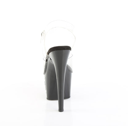 ADORE-708TIP-02 7" Heel, 2 3/4" PF Ankle Strap Sandal w/ RS