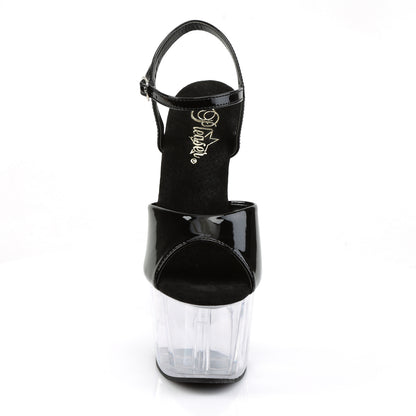 ADORE-709 7" Heel, 2 3/4" PF Ankle Strap Sandal