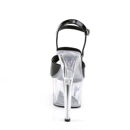 ADORE-709 7" Heel, 2 3/4" PF Ankle Strap Sandal