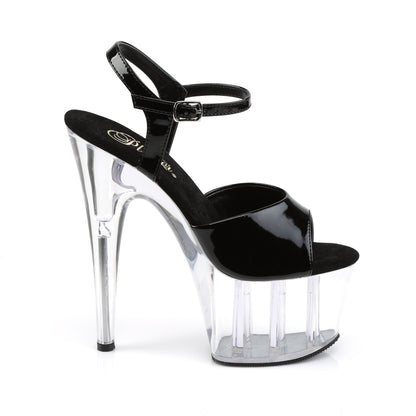 ADORE-709 7" Heel, 2 3/4" PF Ankle Strap Sandal