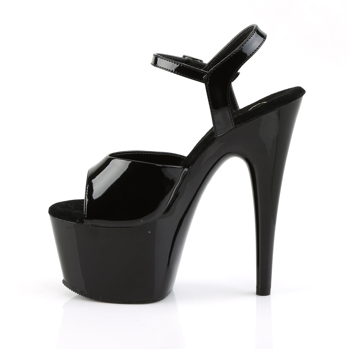 ADORE-709 7" Heel, 2 3/4" PF Ankle Strap Sandal
