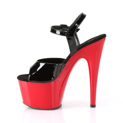 ADORE-709 7" Heel, 2 3/4" PF Ankle Strap Sandal
