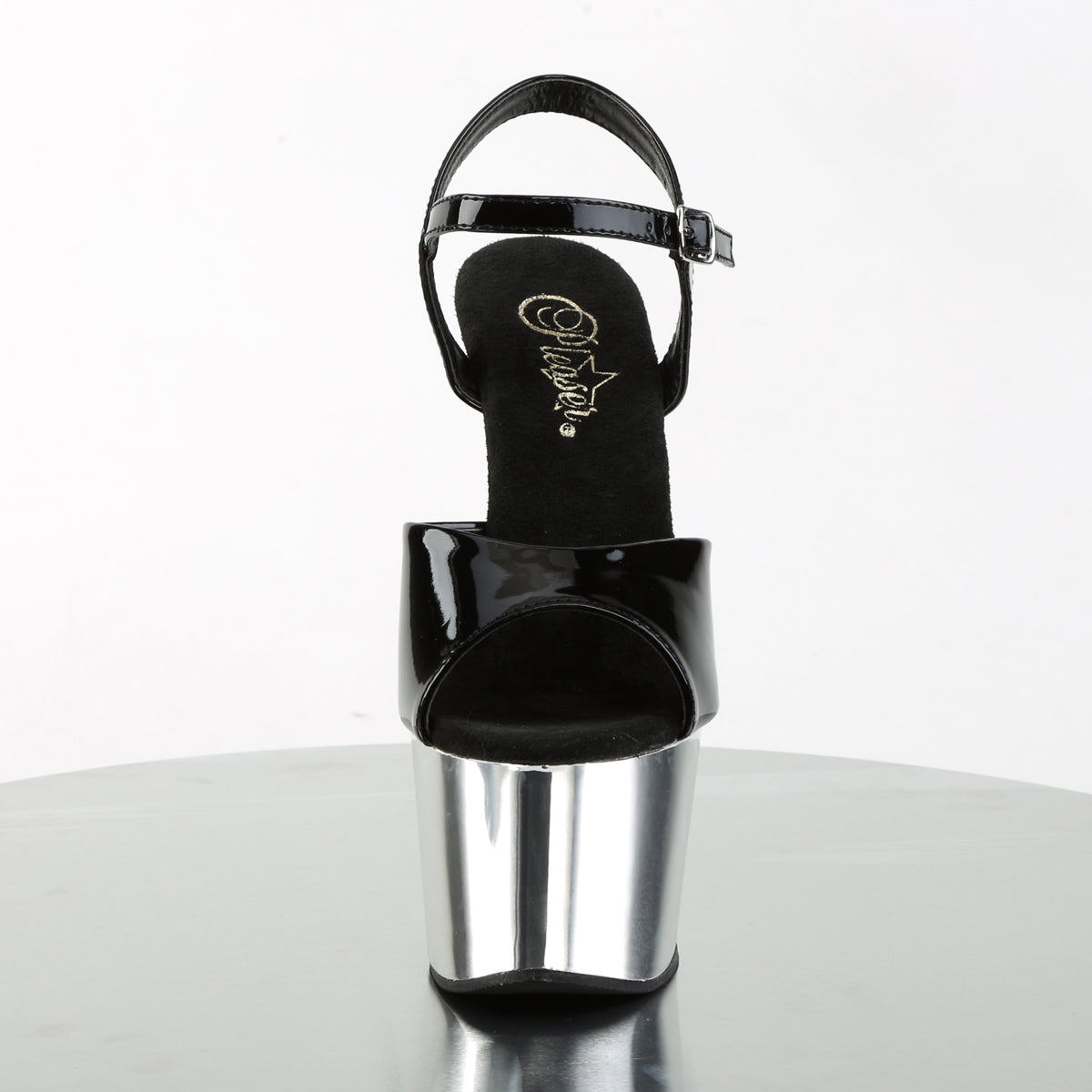 ADORE-709 7" Heel, 2 3/4" PF Ankle Strap PF Sandal