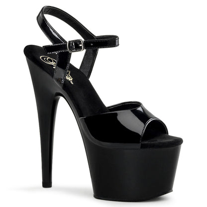 ADORE-709 7" Heel, 2 3/4" PF Ankle Strap Sandal