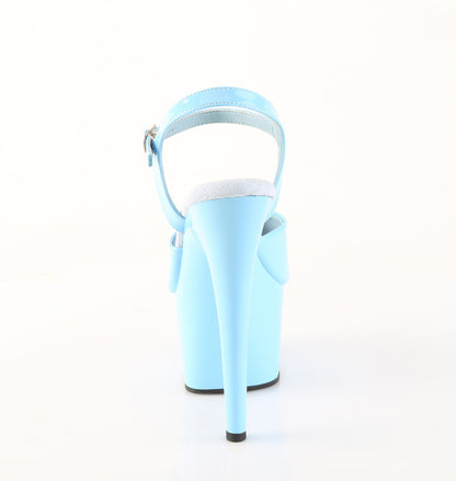 ADORE-709 7" Heel, 2 3/4" PF Ankle Strap Sandal