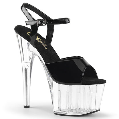 ADORE-709 7" Heel, 2 3/4" PF Ankle Strap Sandal