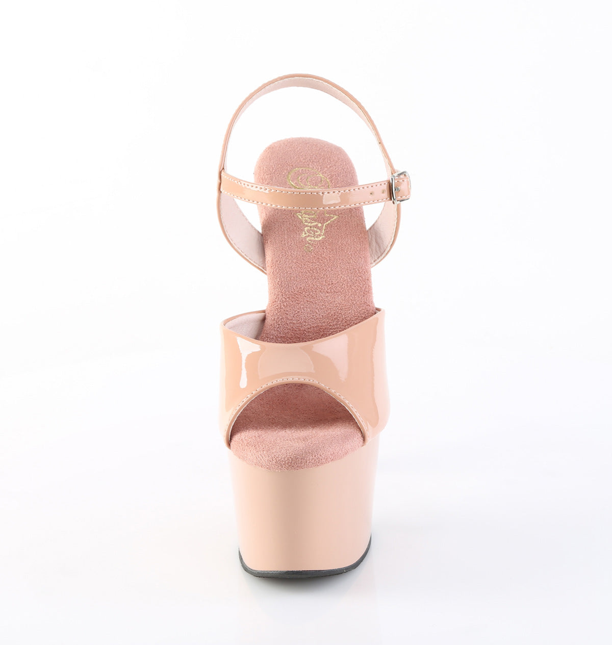ADORE-709 7" Heel, 2 3/4" PF Ankle Strap Sandal