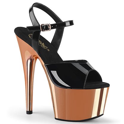 ADORE-709 7" Heel, 2 3/4" PF Ankle Strap PF Sandal