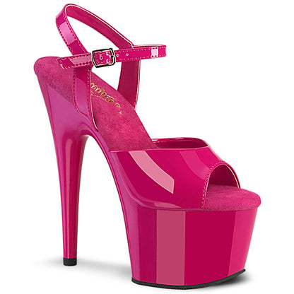 ADORE-709 7" Heel, 2 3/4" PF Ankle Strap Sandal