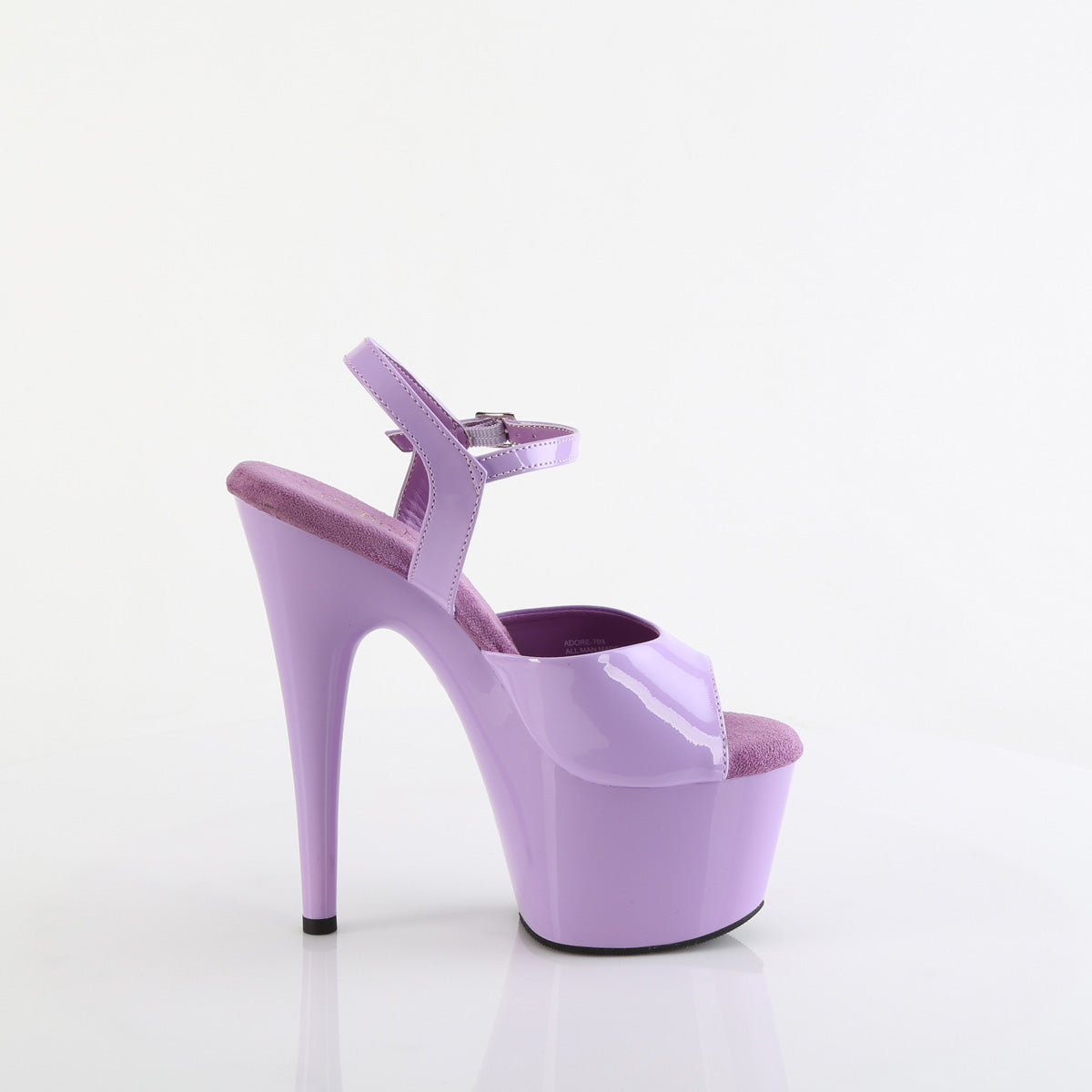ADORE-709 7" Heel, 2 3/4" PF Ankle Strap Sandal