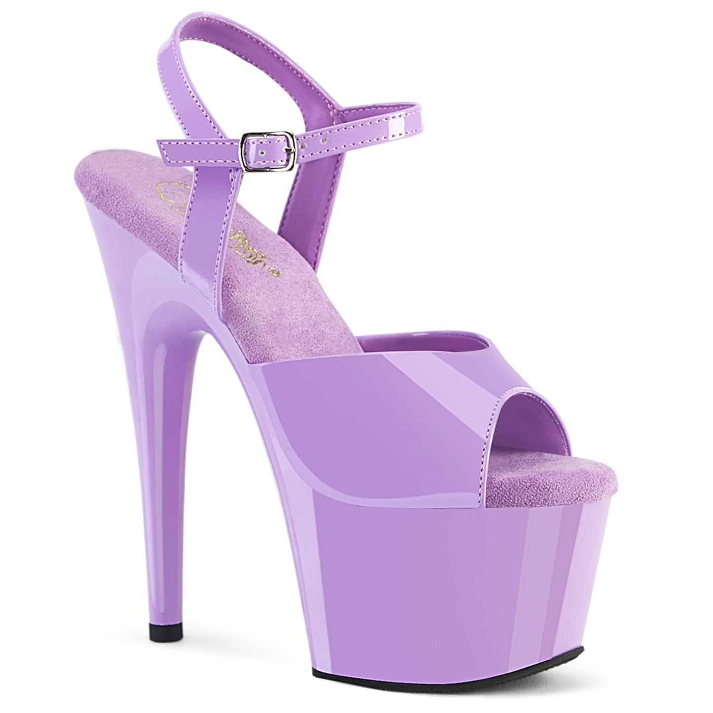ADORE-709 7" Heel, 2 3/4" PF Ankle Strap Sandal