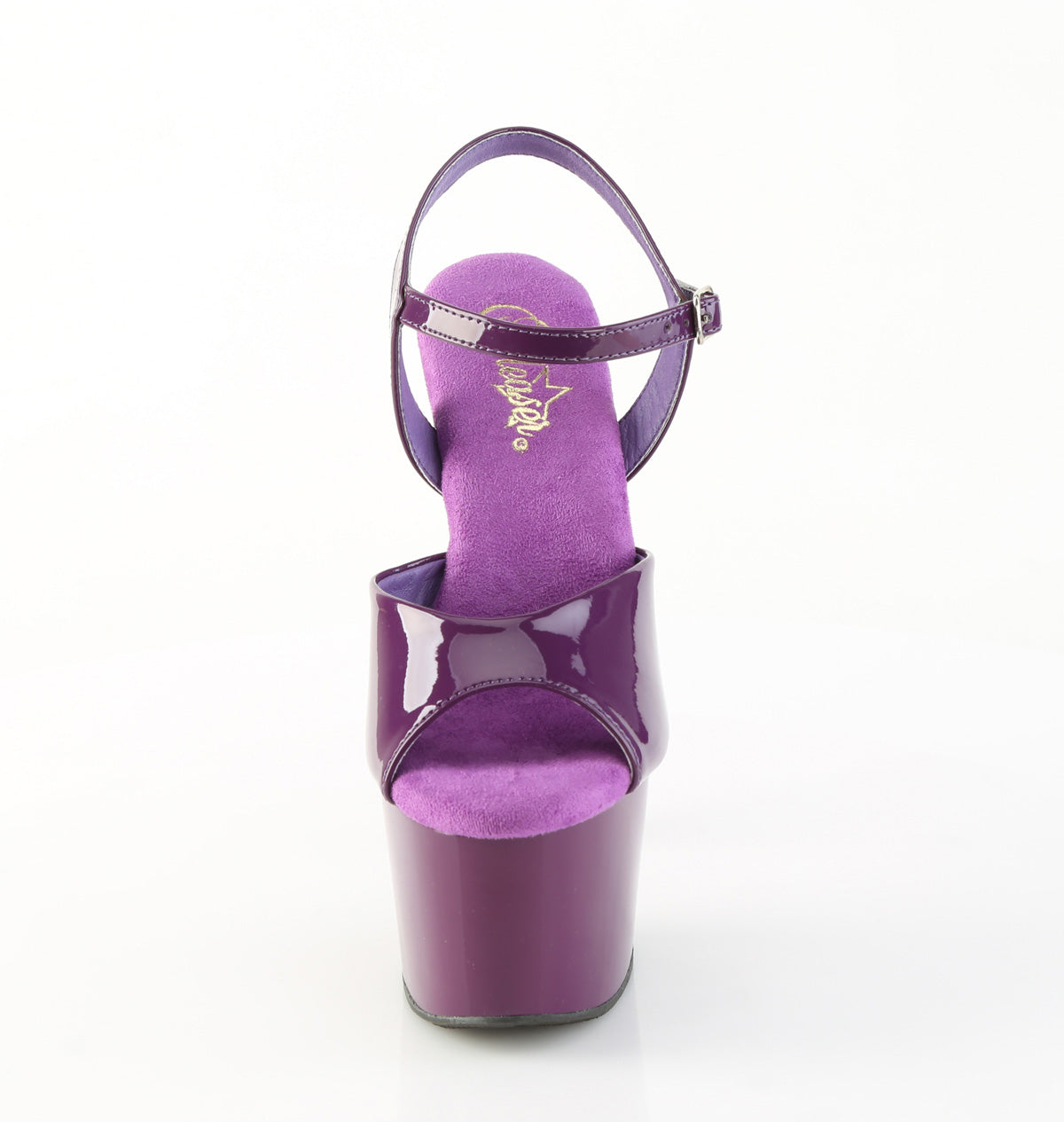 ADORE-709 7" Heel, 2 3/4" PF Ankle Strap Sandal