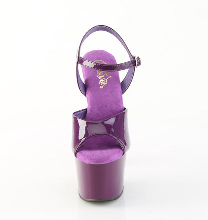 ADORE-709 7" Heel, 2 3/4" PF Ankle Strap Sandal