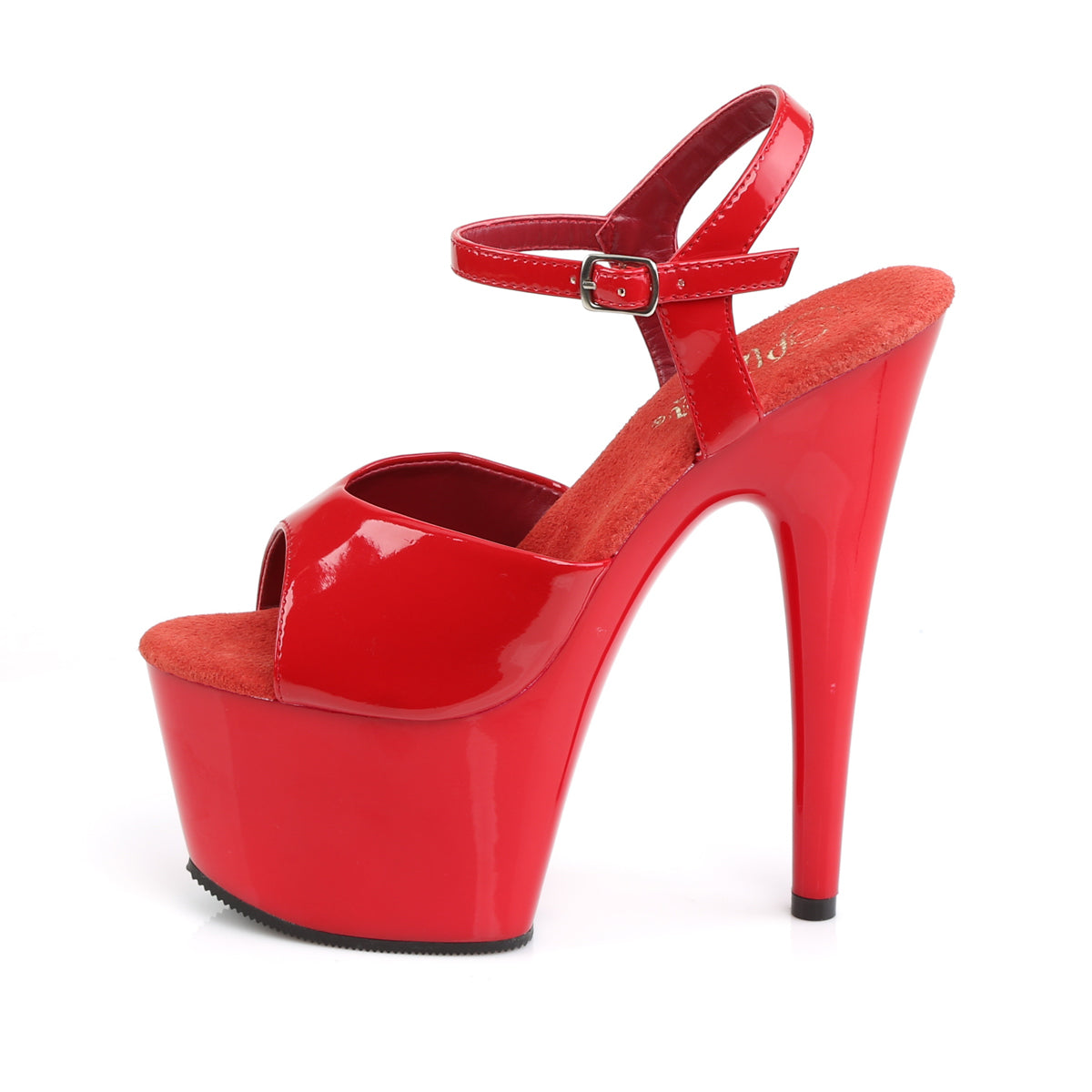 ADORE-709 7" Heel, 2 3/4" PF Ankle Strap Sandal