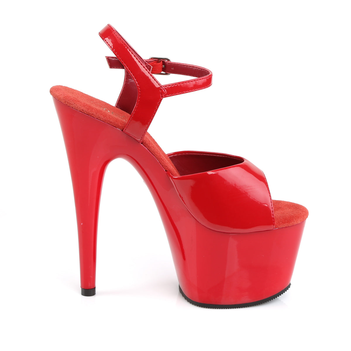 ADORE-709 7" Heel, 2 3/4" PF Ankle Strap Sandal