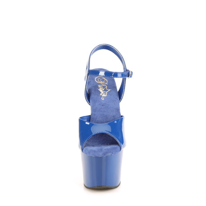 ADORE-709 7" Heel, 2 3/4" PF Ankle Strap Sandal