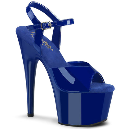 ADORE-709 7" Heel, 2 3/4" PF Ankle Strap Sandal