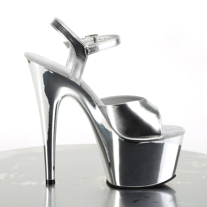 ADORE-709 7" Heel, 2 3/4" PF Ankle Strap Sandal